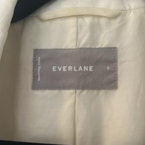Everlane Oversized Cotton Linen Blazer - Picture 3 of 5